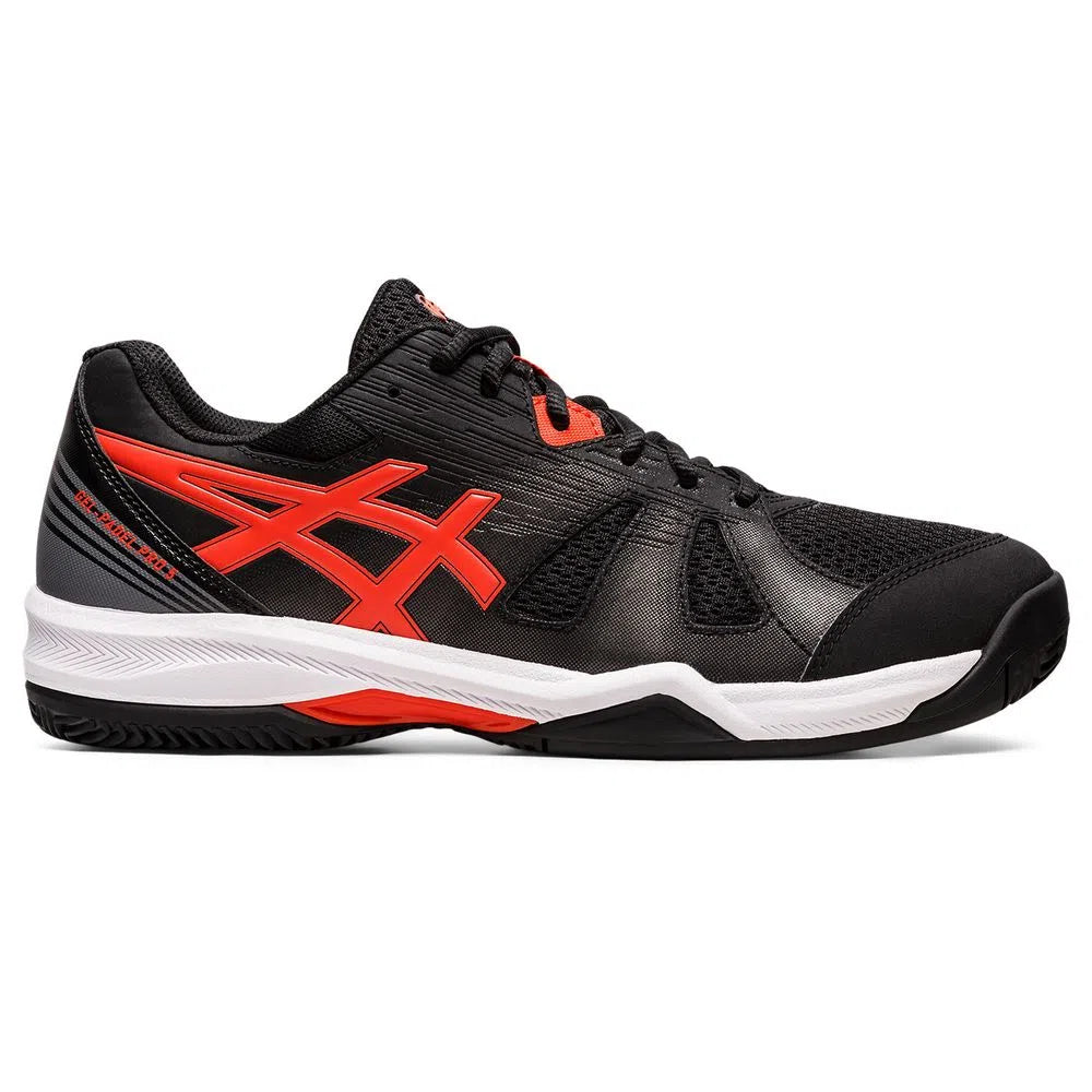 Zapatillas Padel GEL PADEL PRO 5 NEGRO ROJO ASICS Bluepadel Store Chile