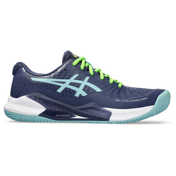 Zapatillas Padel GEL CHALLENGER 14 AZUL VERDE - Asics