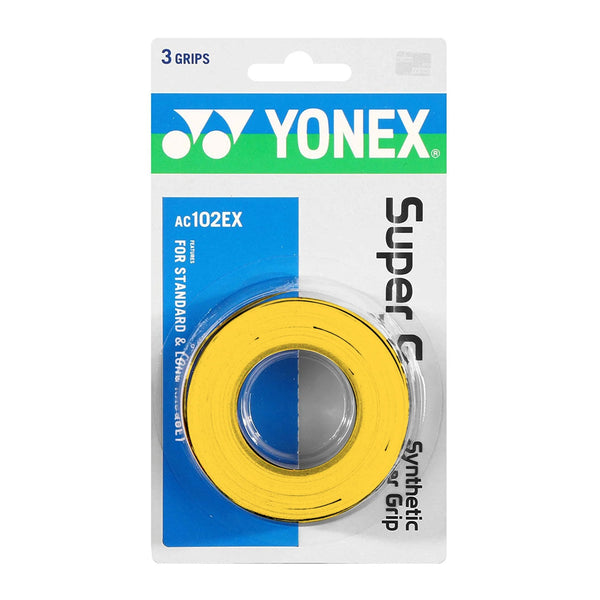 Overgrip Pack x3 SUPER GRAP AMARILLO - Yonex