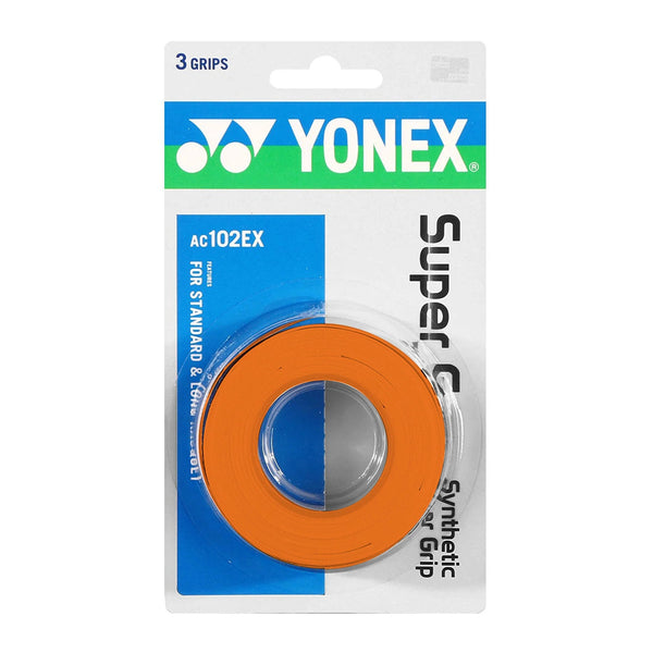 Overgrip Pack x3 SUPER GRAP NARANJO - Yonex
