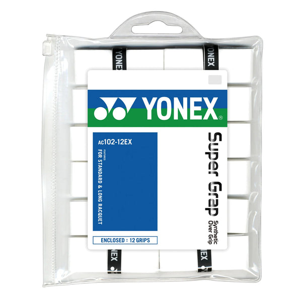 Overgrip Pack X12 SUPER GRAP BLANCO - Yonex