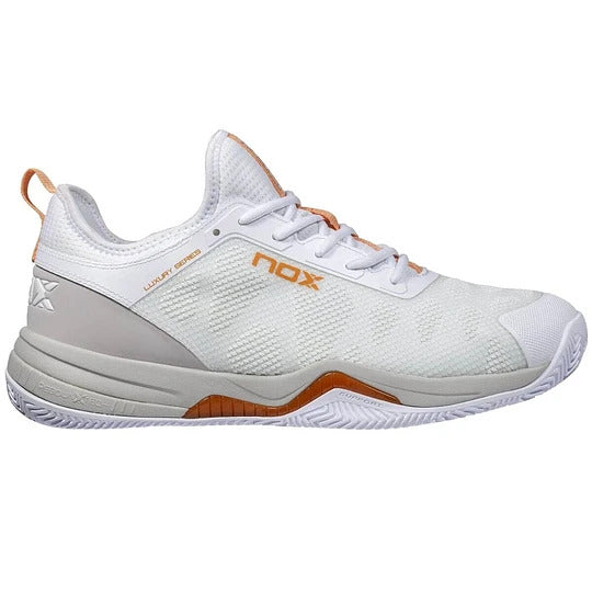 Zapatilla Padel LUX NERBO BLANCO CORAL GOLD - NOX