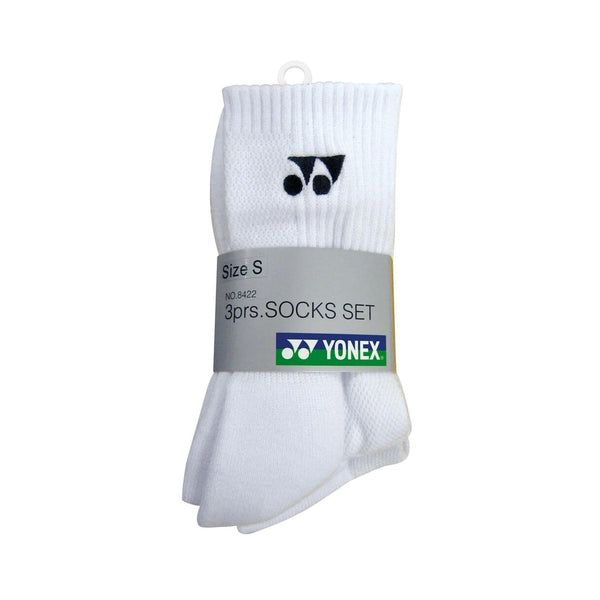 Calcetin PACK X3 CREW BLANCO - Yonex