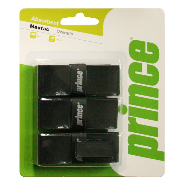 Overgrip Pack X3 MAXTAC NEGRO - Prince