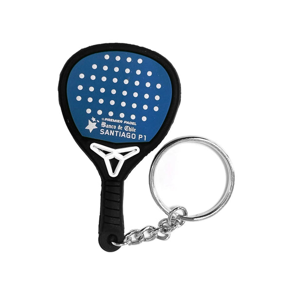 Llavero PALA PREMIER PADEL SANTIAGO P1 AZUL - Drop Shot