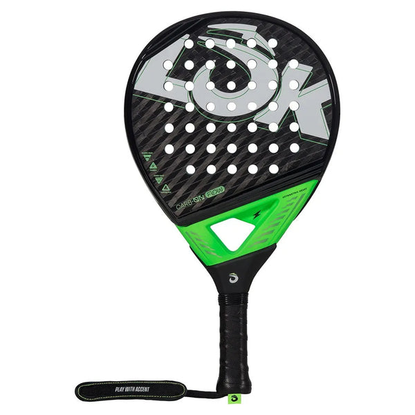 Pala Padel CARBON FLOW BLACK GREEN 2024 - LOK