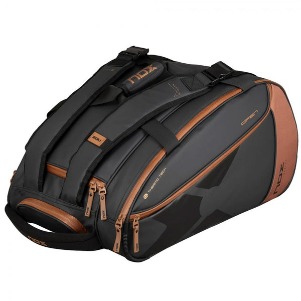 Bolso Padel LUXURY OPEN SERIES BLACK BROWN - Nox