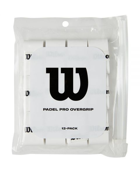 Pack 12 Overgrips PRO PADEL BLANCO - WILSON