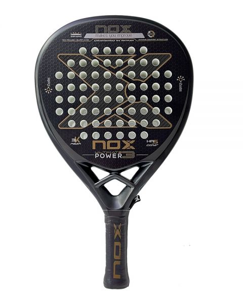 Pala Padel ULTIMATE POWER 3 GOLD  21 - NOX